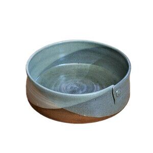 Studio Art Pottery Hand Thrown Ceramic Bowl One of Made in Israel Signed NIB